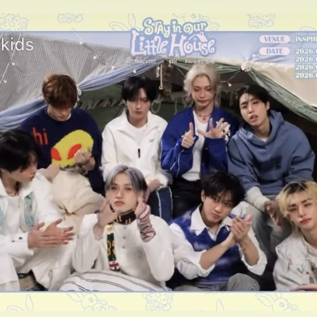 Recent activity shot of Stray Kids