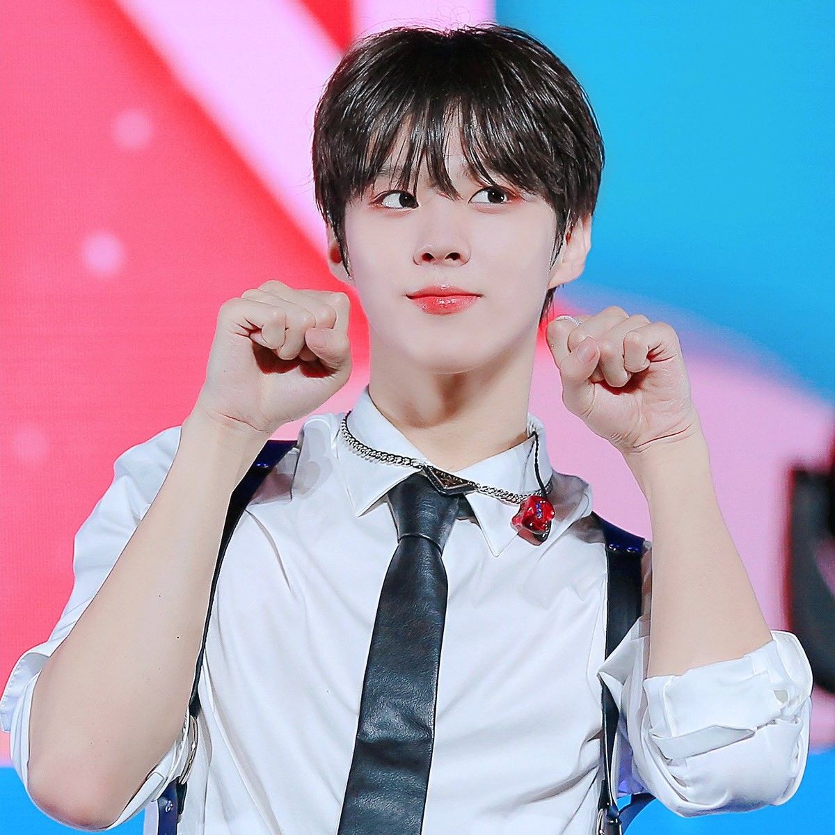 Recent activity shot of Kim Wooseok