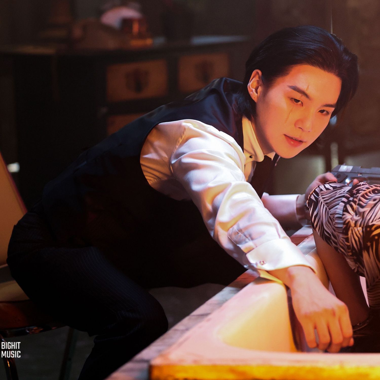 A moment captured by SUGA (BTS)'s fan