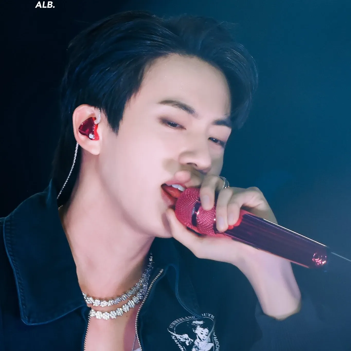 Momen yang diabadikan oleh penggemar Jin (BTS)