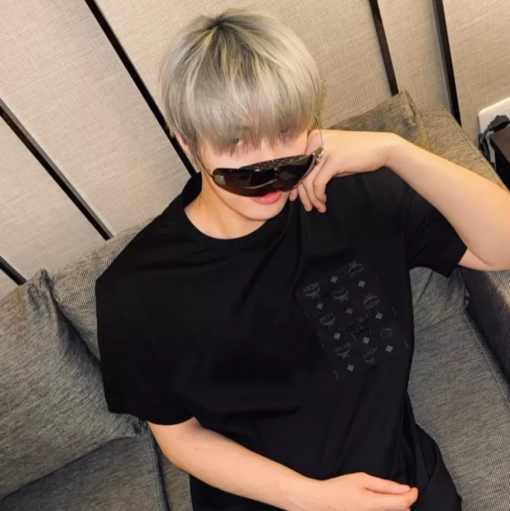 A moment captured by Mingi (ATEEZ)'s fan