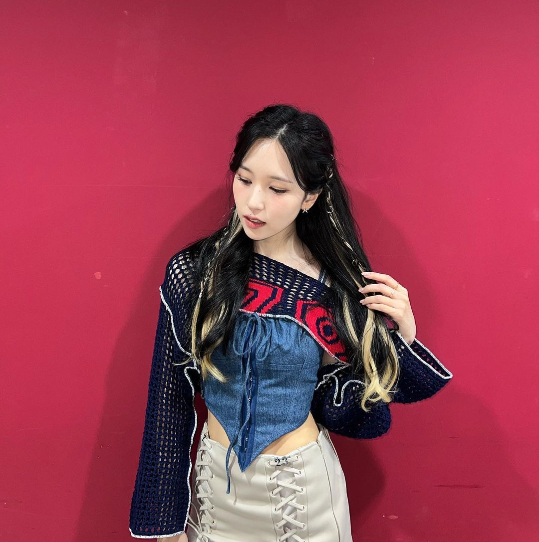 Mina (TWICE)粉絲拍下的瞬間