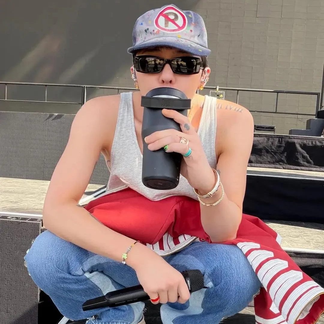 A moment captured by G-DRAGON (BIGBANG)'s fan