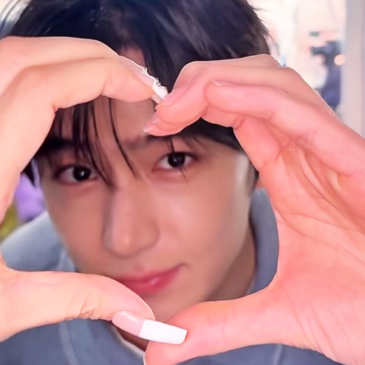 Behind-the-scenes cut of Hyunjae (THE BOYZ)