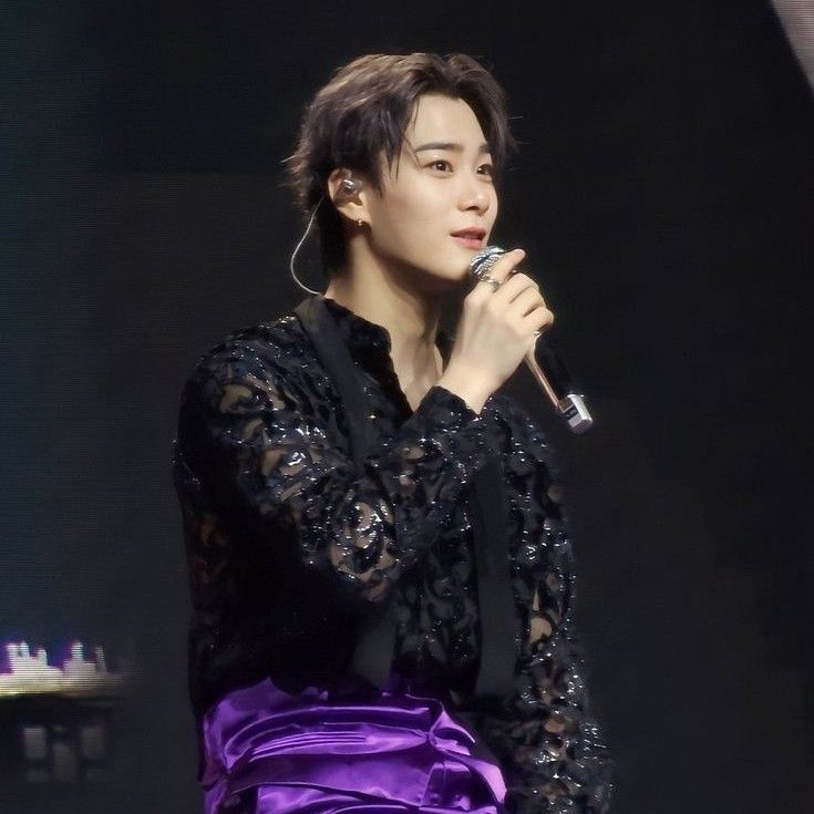 Recent activity shot of Moonbin (ASTRO)