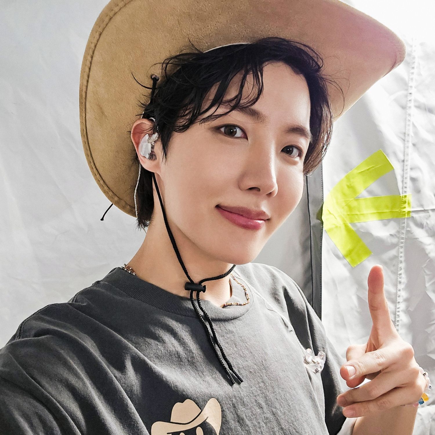 Recent activity shot of j-hope (BTS)