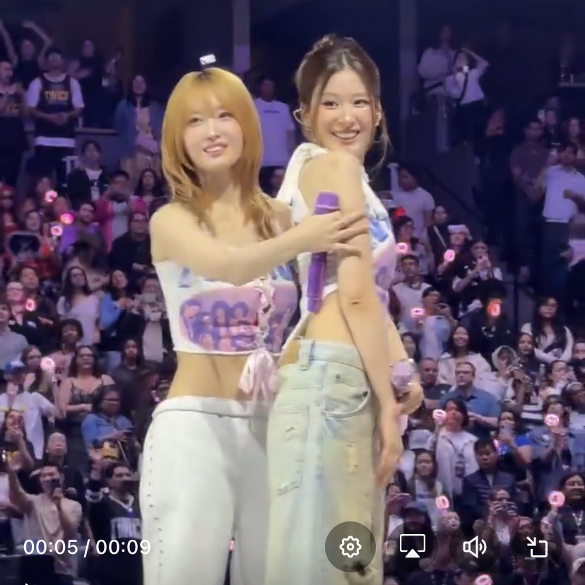 사나 (TWICE) 팬이 찍은 순간