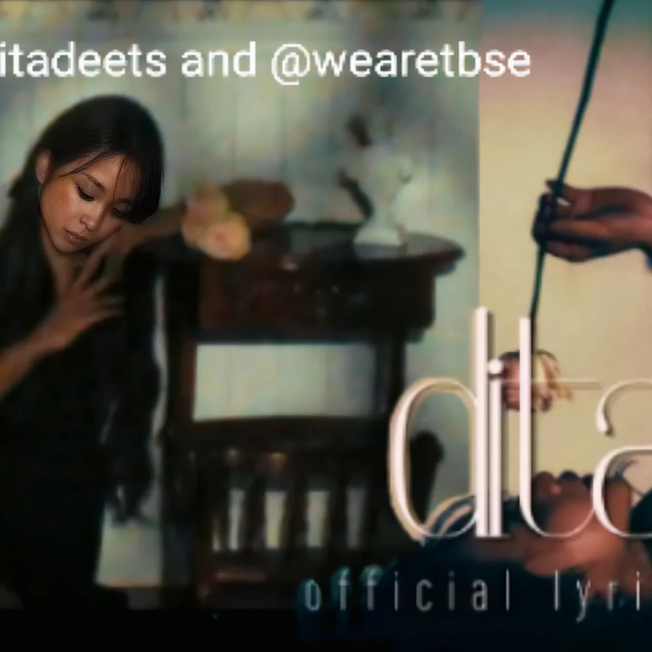 A moment captured by Dita's fan