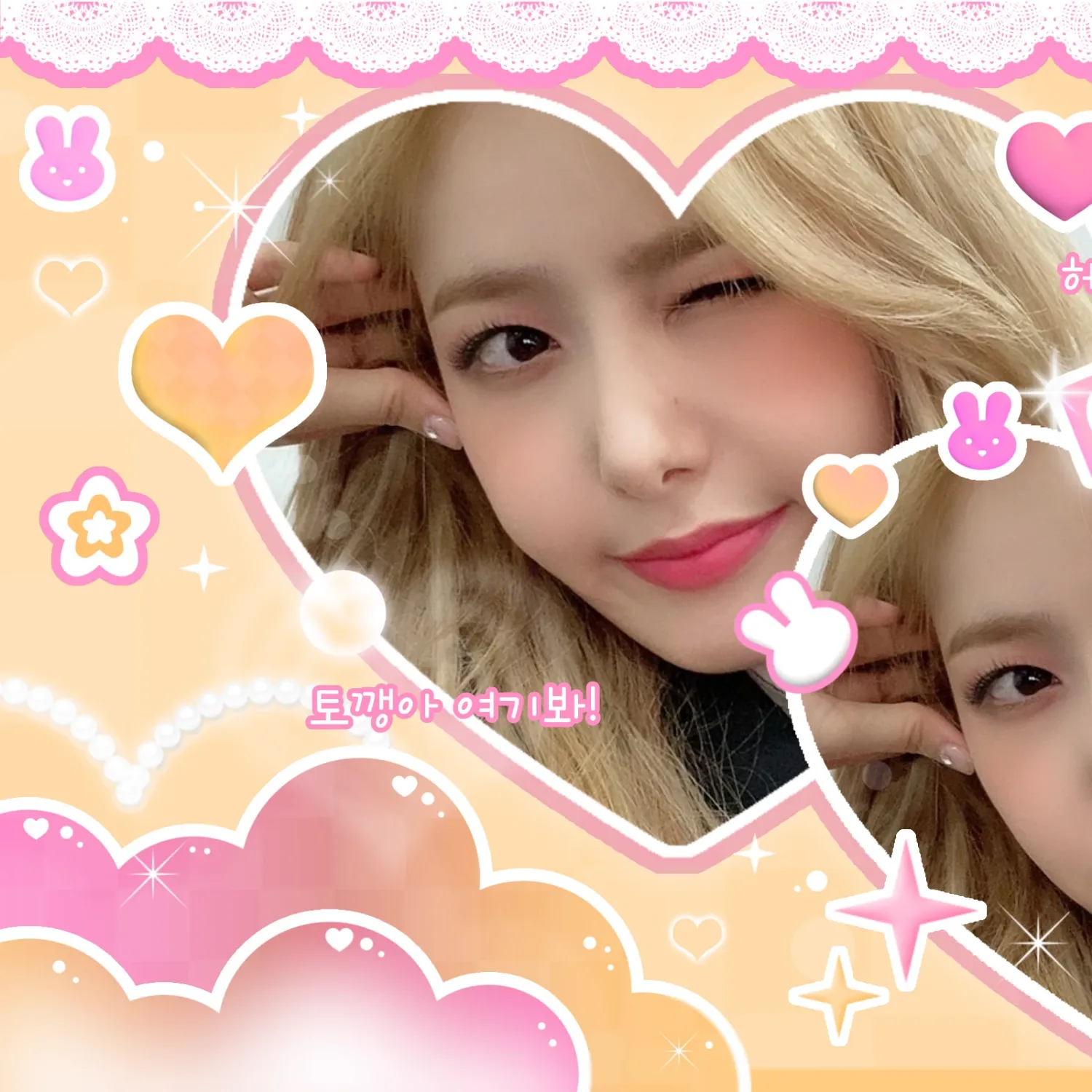 A moment captured by SinB (GFRIEND, VIVIZ)'s fan