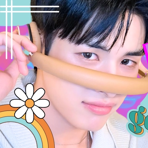 A moment captured by Haru (NEXZ)'s fan