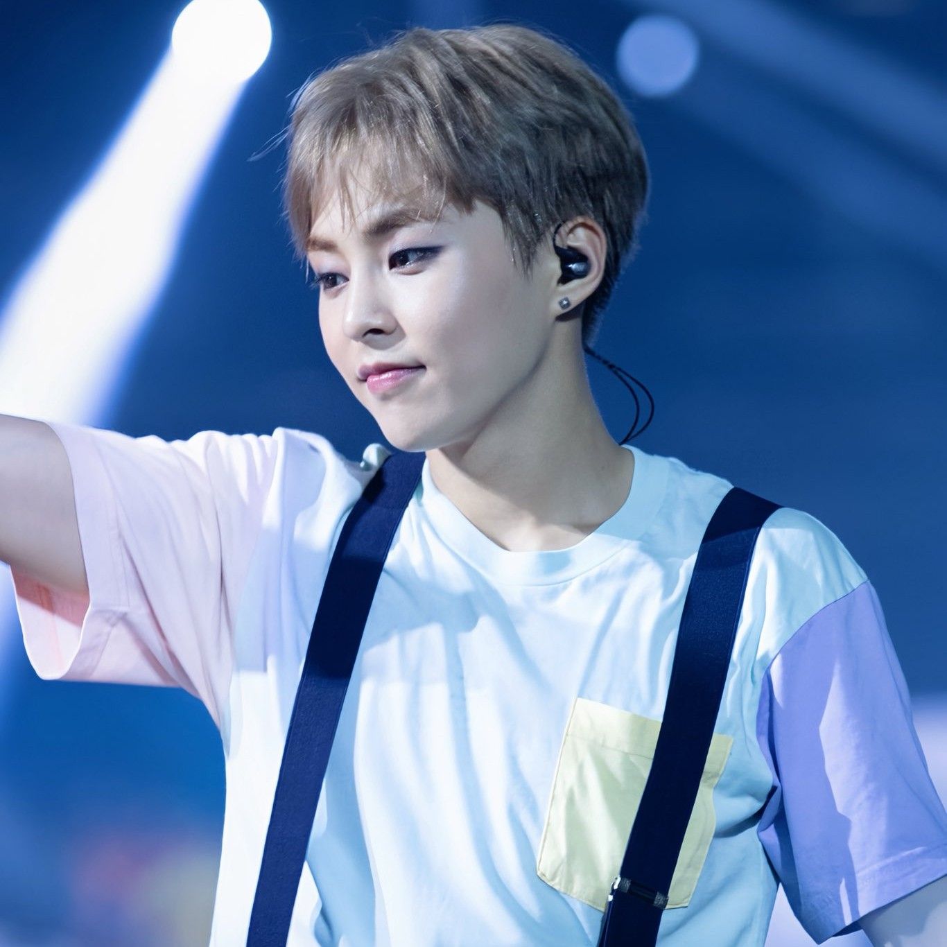 Recent activity shot of Xiumin (EXO)
