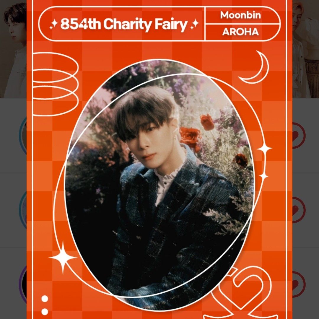 A moment captured by Moonbin (ASTRO)'s fan