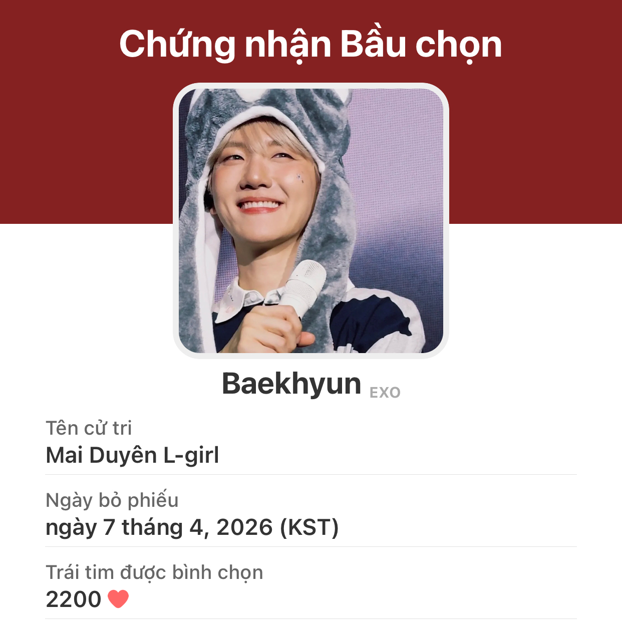 Momen yang diabadikan oleh penggemar Baekhyun (EXO)