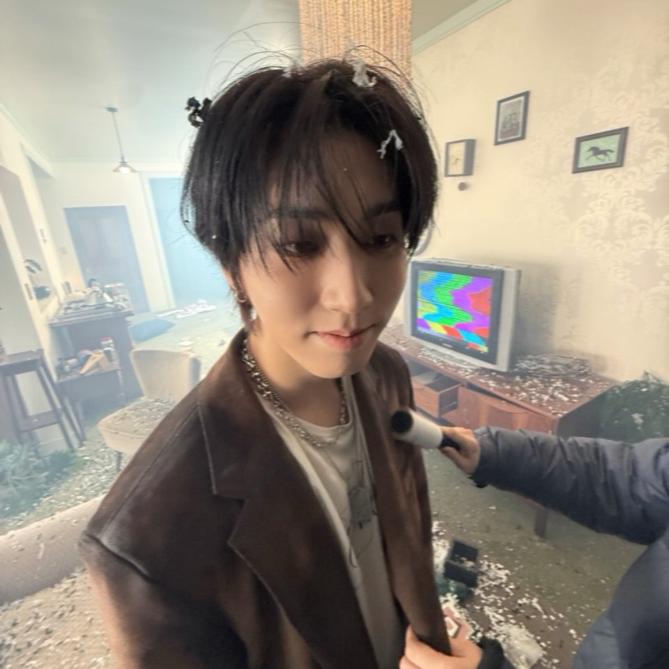 A moment captured by HAN (Stray Kids)'s fan