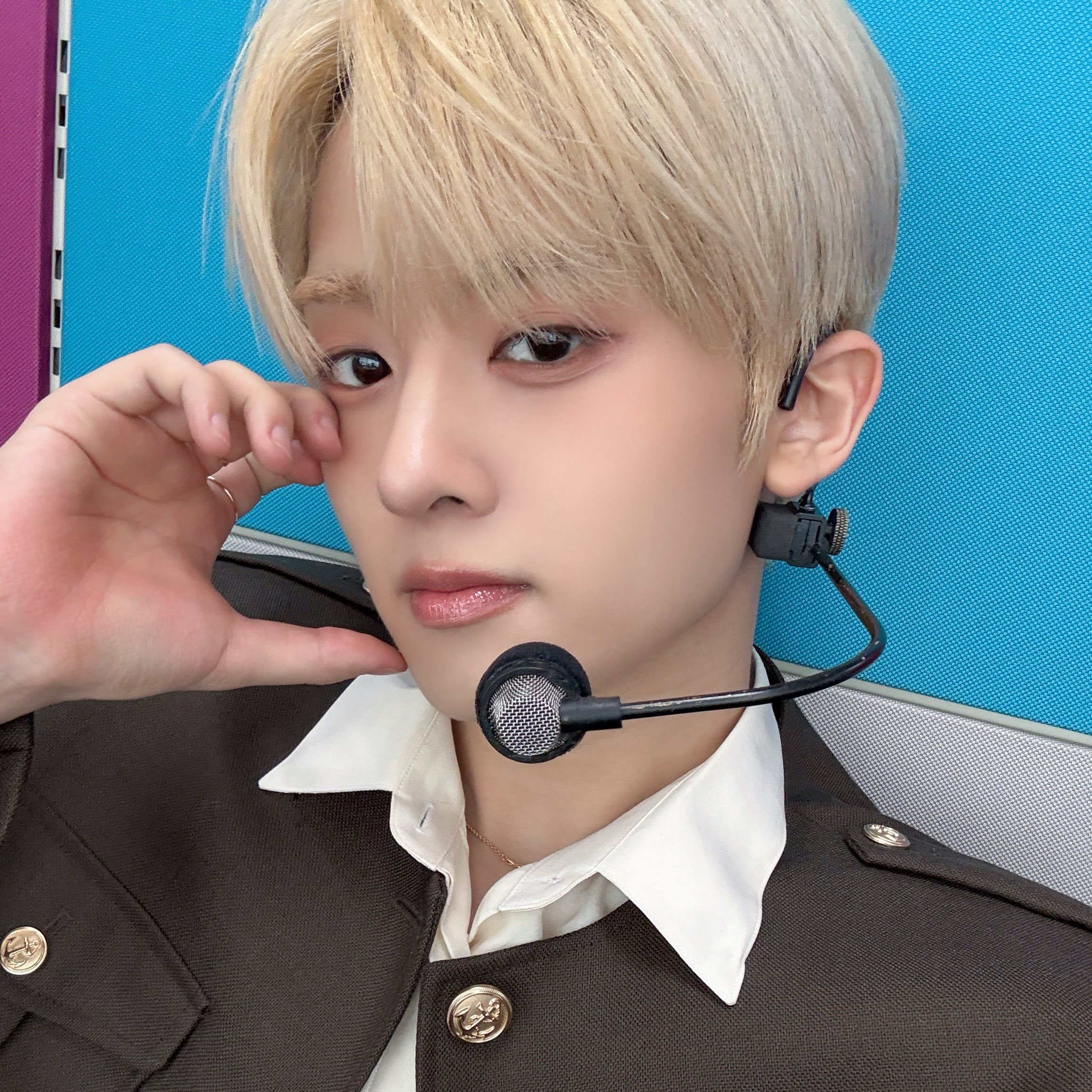 A moment captured by Woono (YOUNITE)'s fan