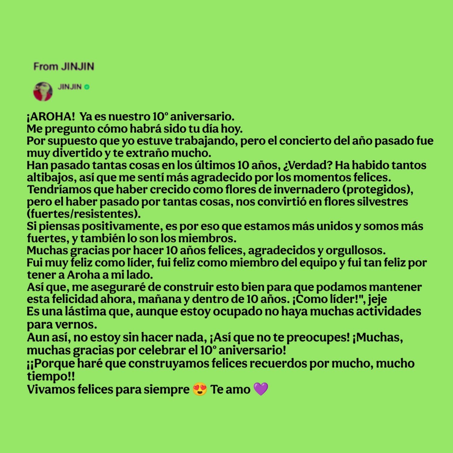 A moment captured by Jinjin (ASTRO)'s fan