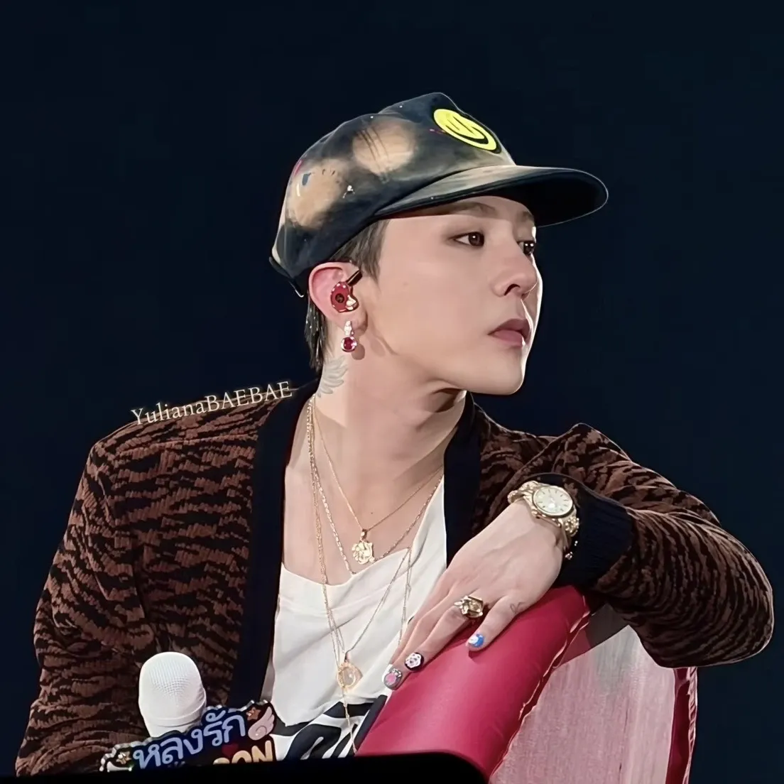 A moment captured by G-DRAGON (BIGBANG)'s fan