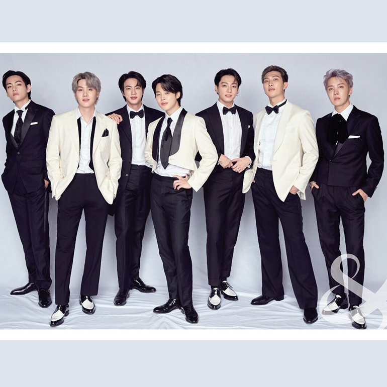 A moment captured by BTS's fan