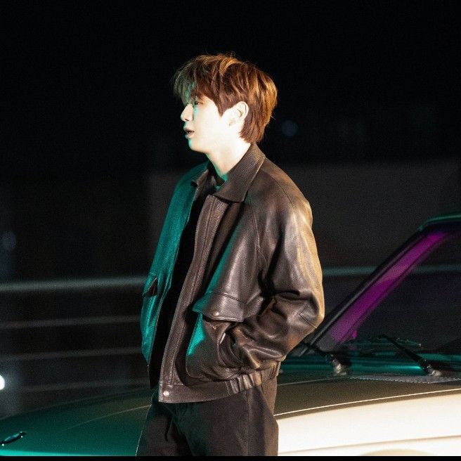 A moment captured by Kang Daniel's fan