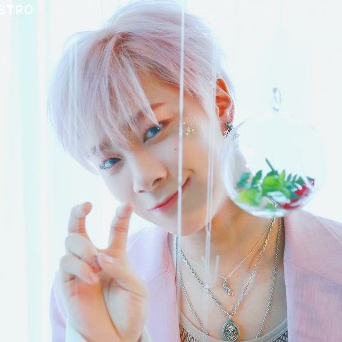 Recent activity shot of Moonbin (ASTRO)