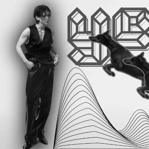 Recent activity shot of Yeosang (ATEEZ)