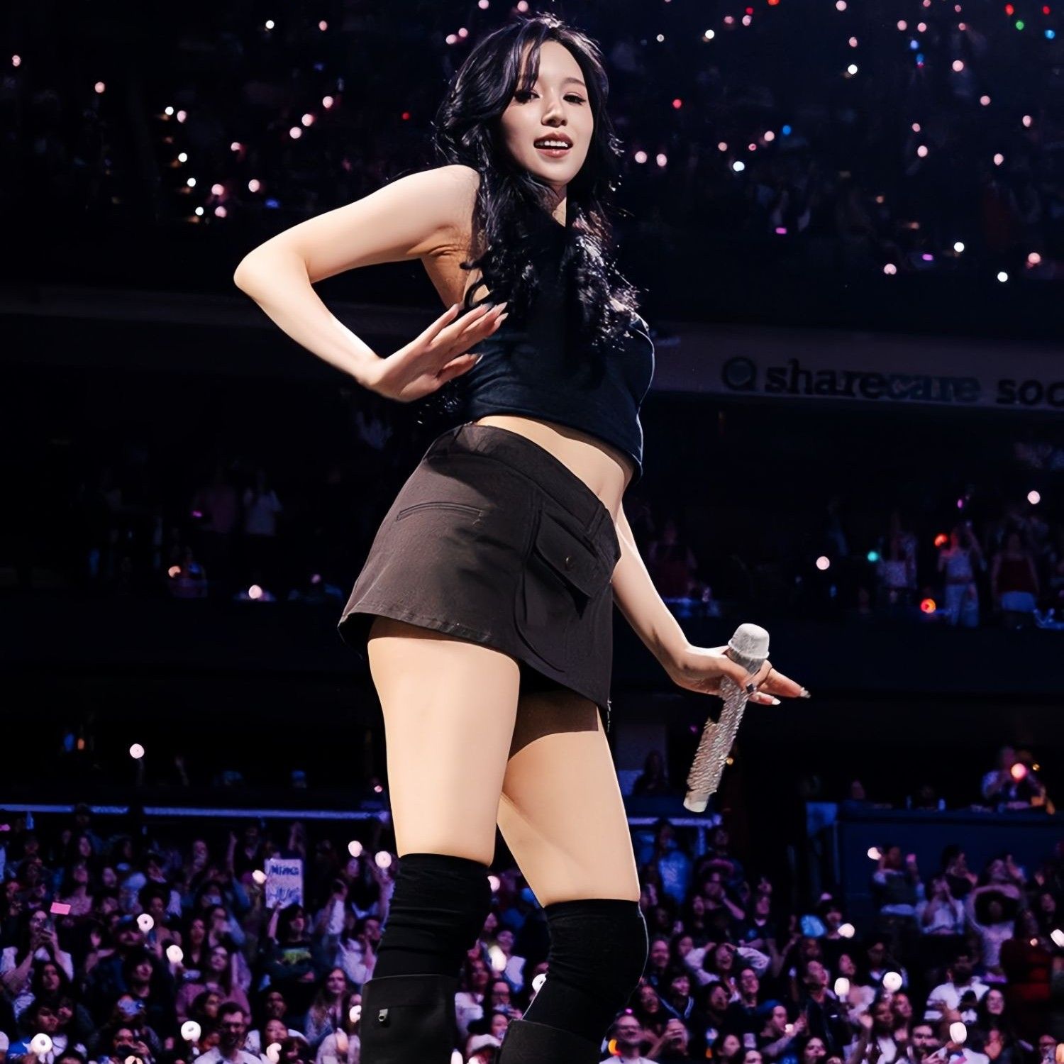 Recent activity shot of Mina (TWICE)