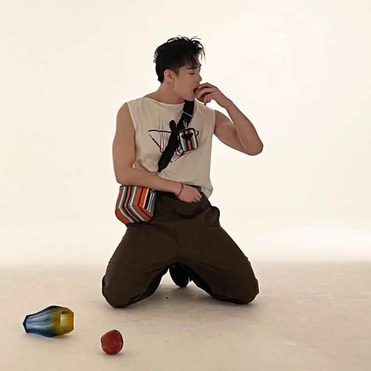 A moment captured by Moonbin (ASTRO)'s fan