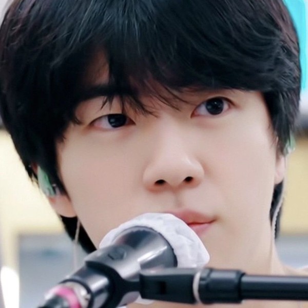 Signature photo of Jin (BTS) capturing their charm