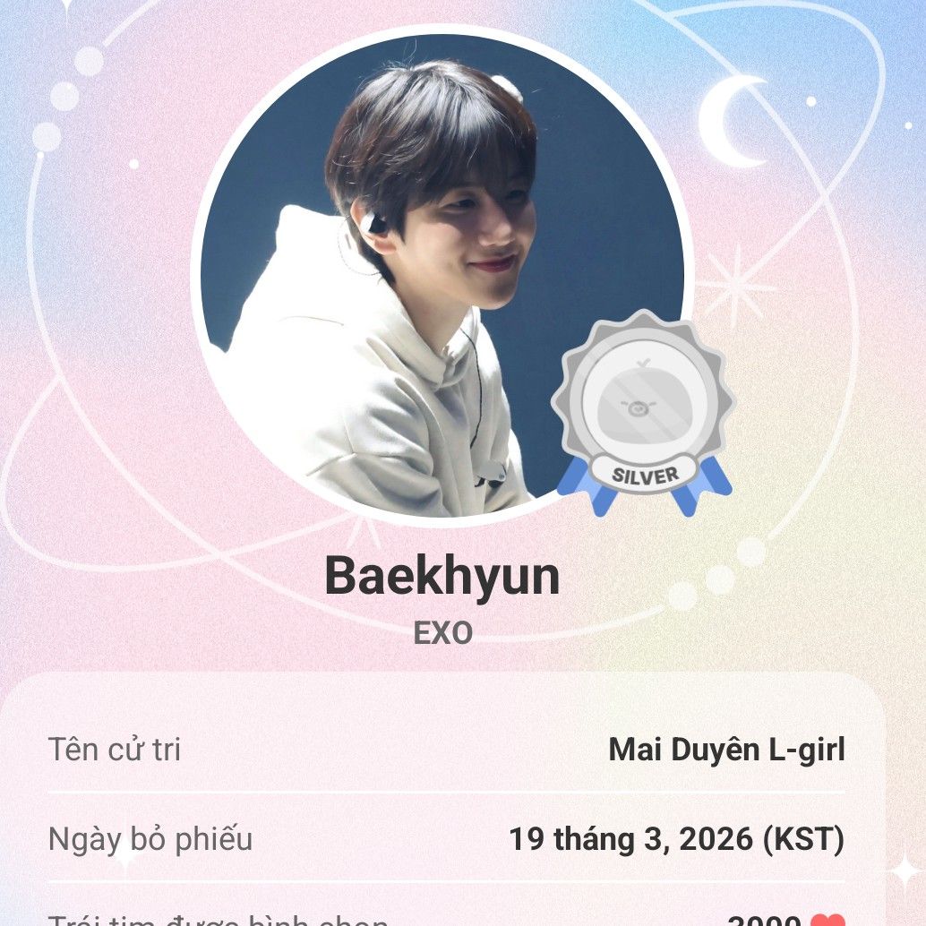 Foto aktivitas terbaru Baekhyun (EXO)