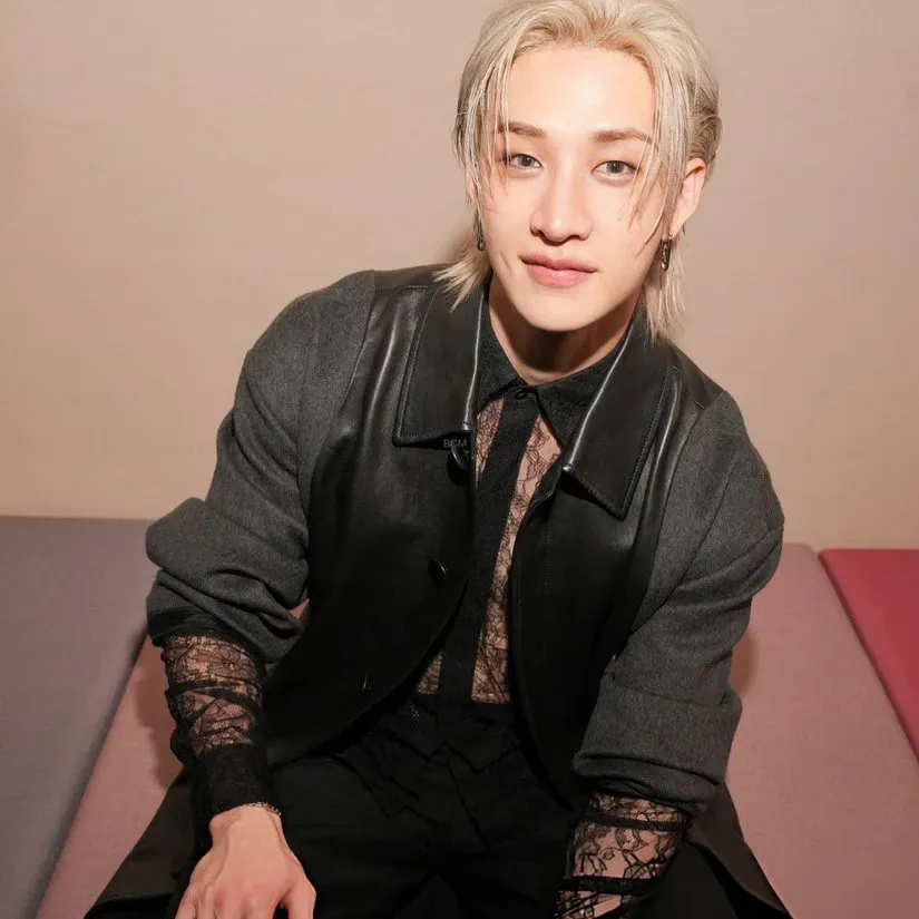 Recent activity shot of Bang Chan (Stray Kids)