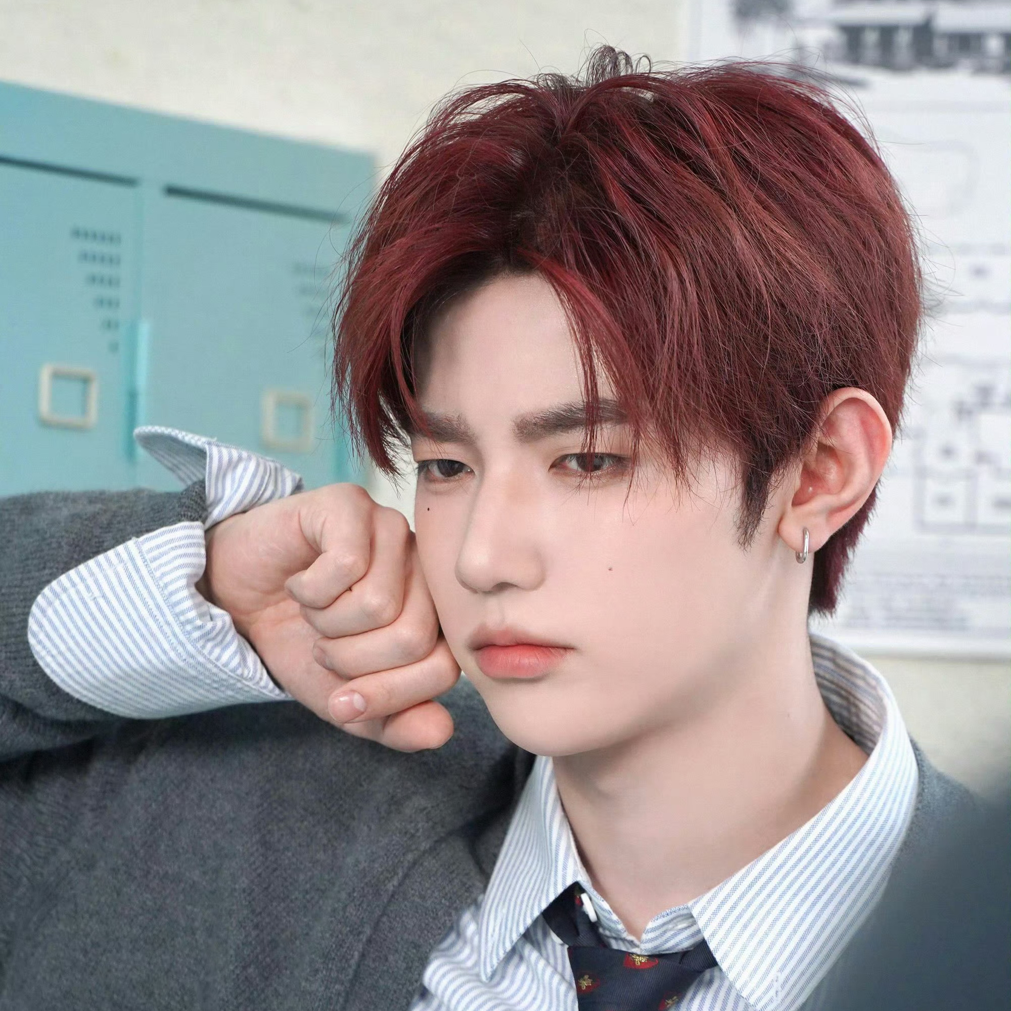 Recent activity shot of Zhang Hao (ZEROBASEONE)