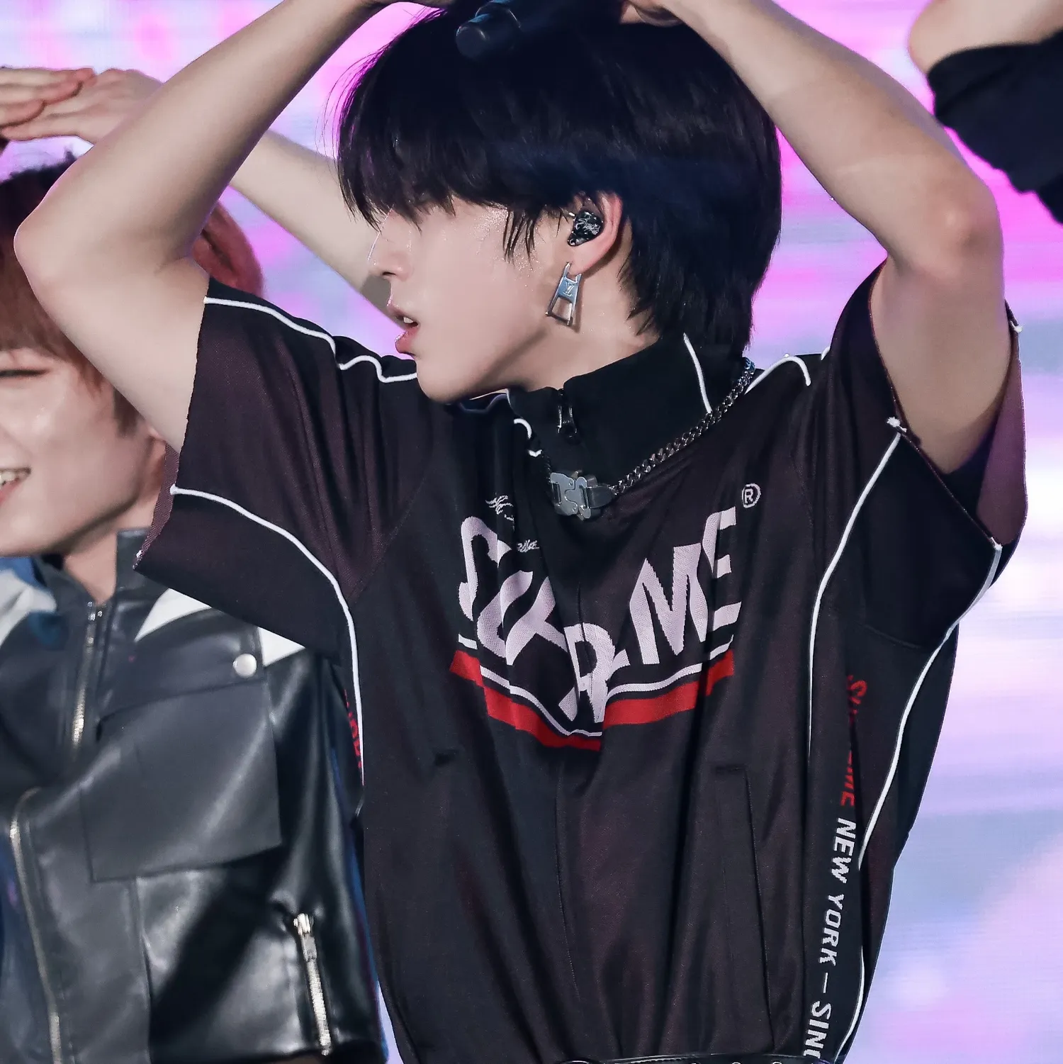 Recent activity shot of HAN (Stray Kids)