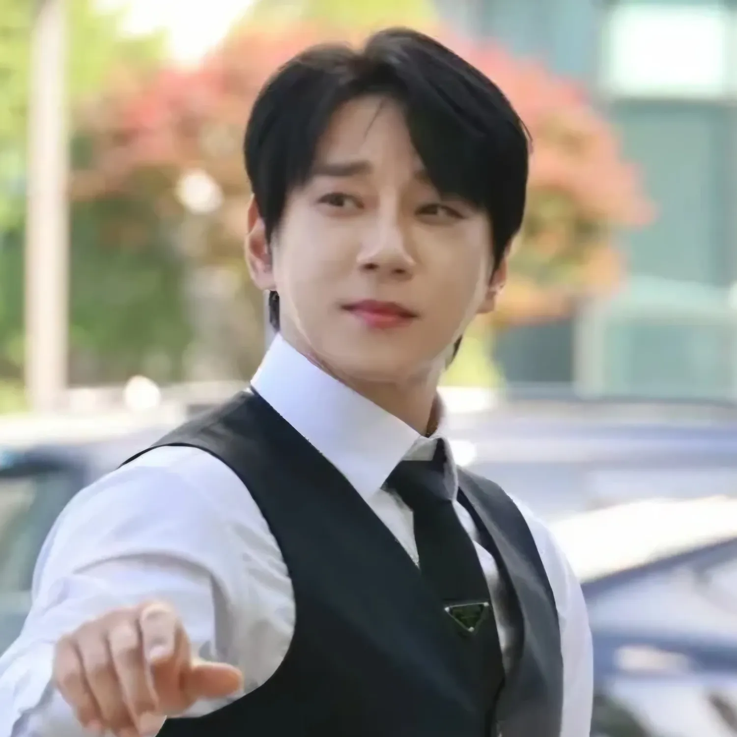 Behind-the-scenes cut of Hwang Chiyeol