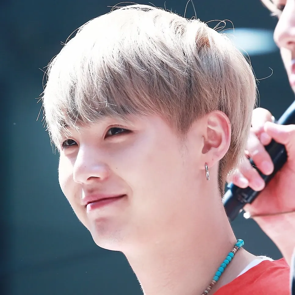Recent activity shot of SUGA (BTS)