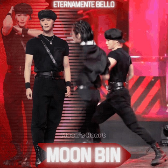 Recent activity shot of Moonbin (ASTRO)
