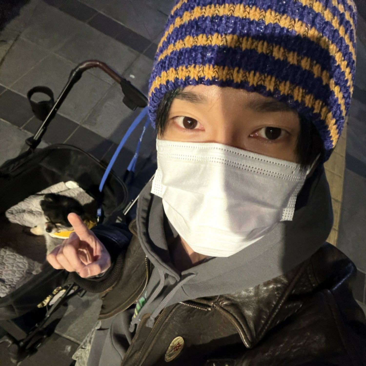 Behind-the-scenes cut of Yesung (Super Junior)