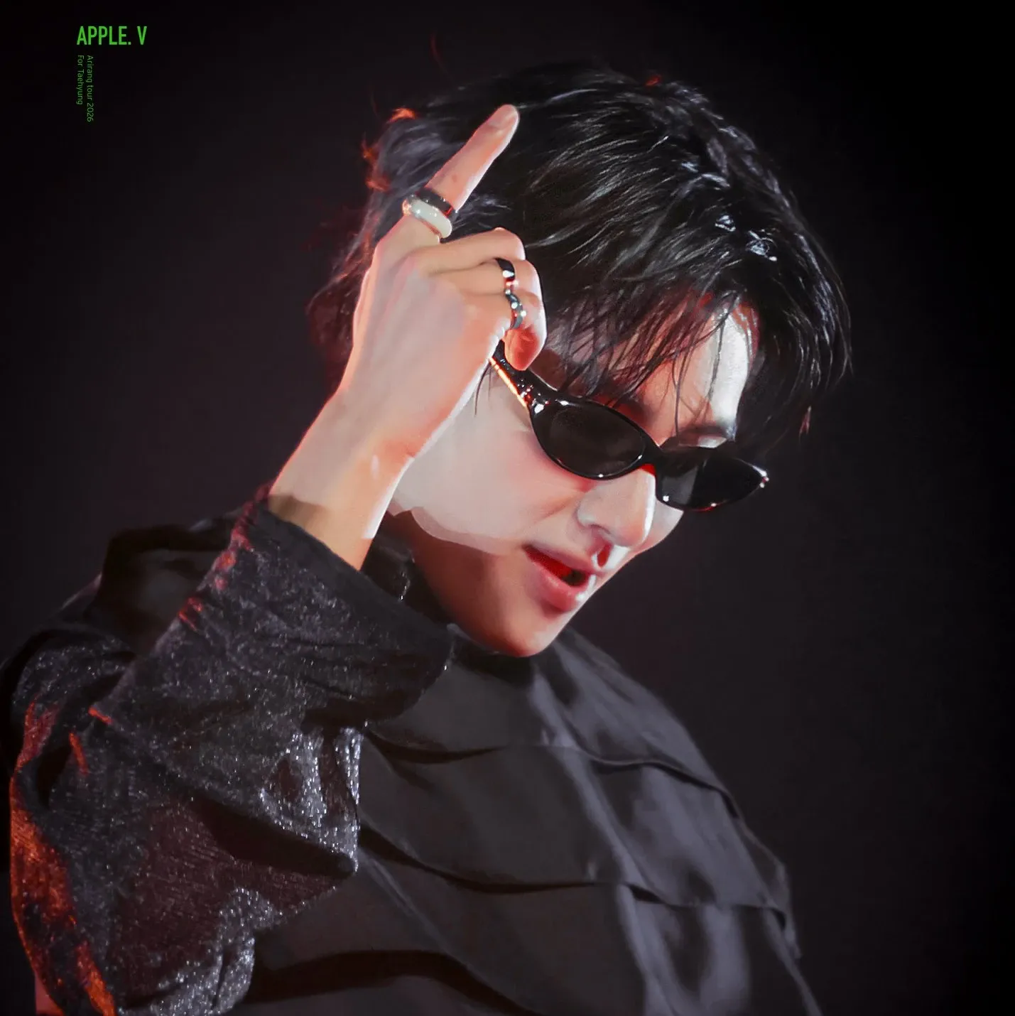 V (BTS)の舞台裏ショット