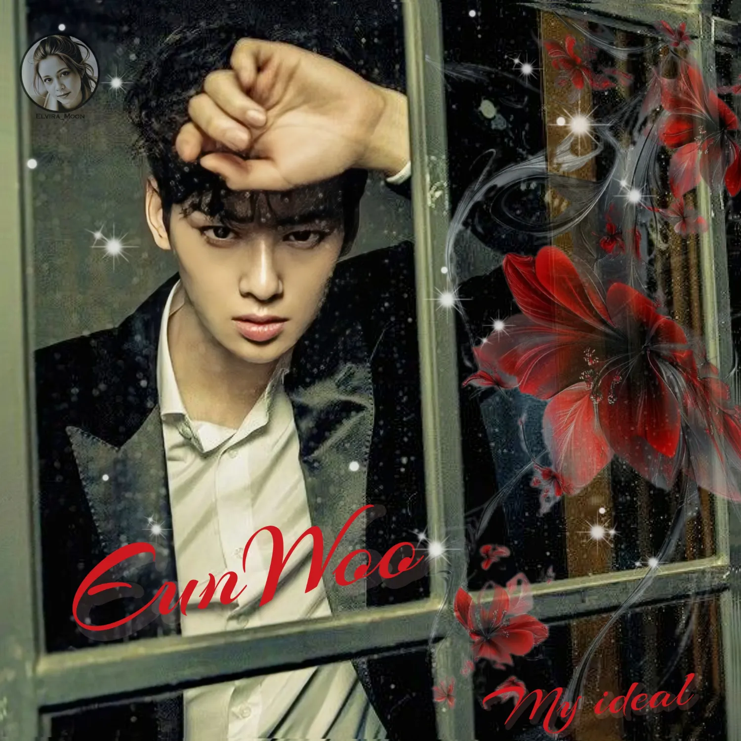 Recent activity shot of Eunwoo (ASTRO)