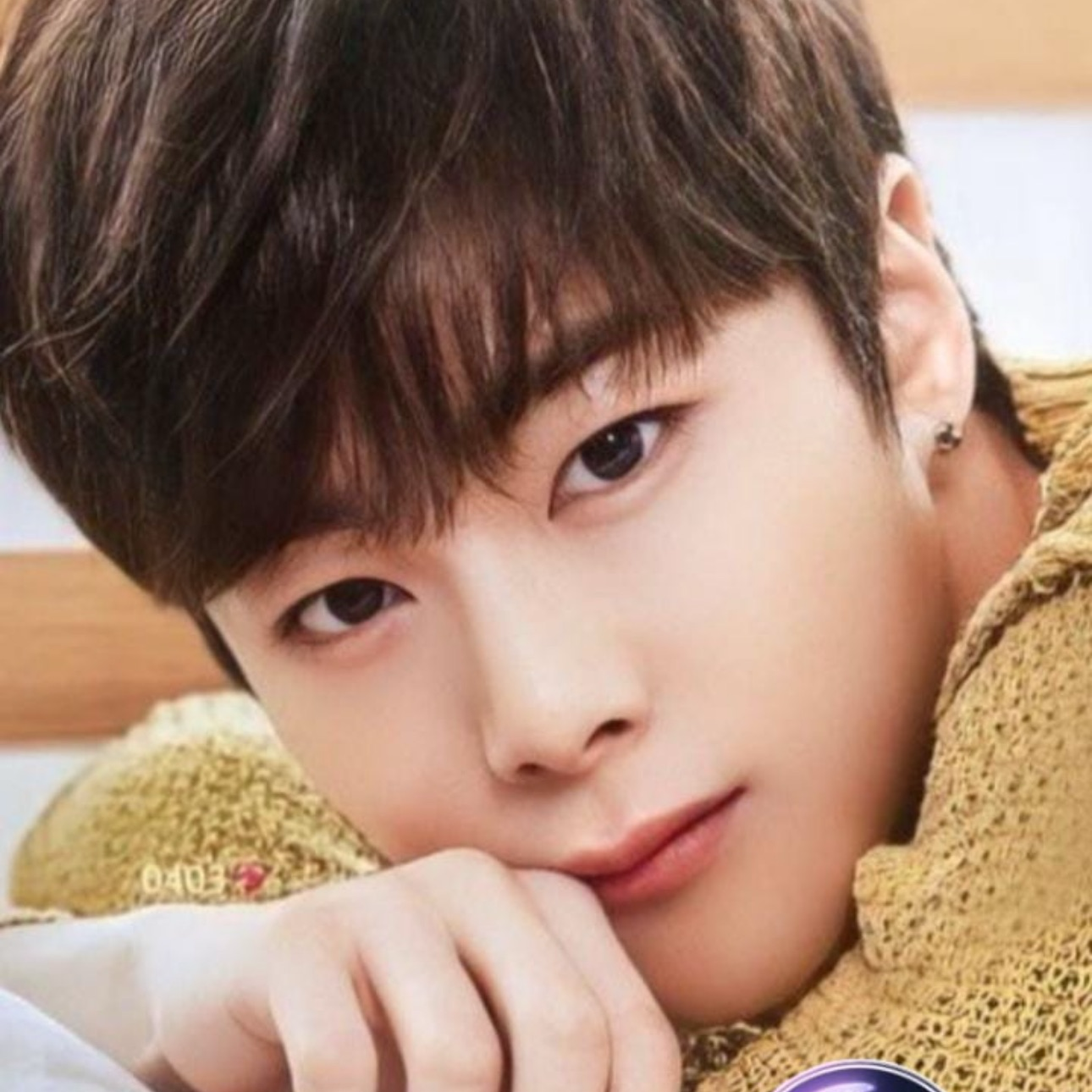 Recent activity shot of Moonbin (ASTRO)