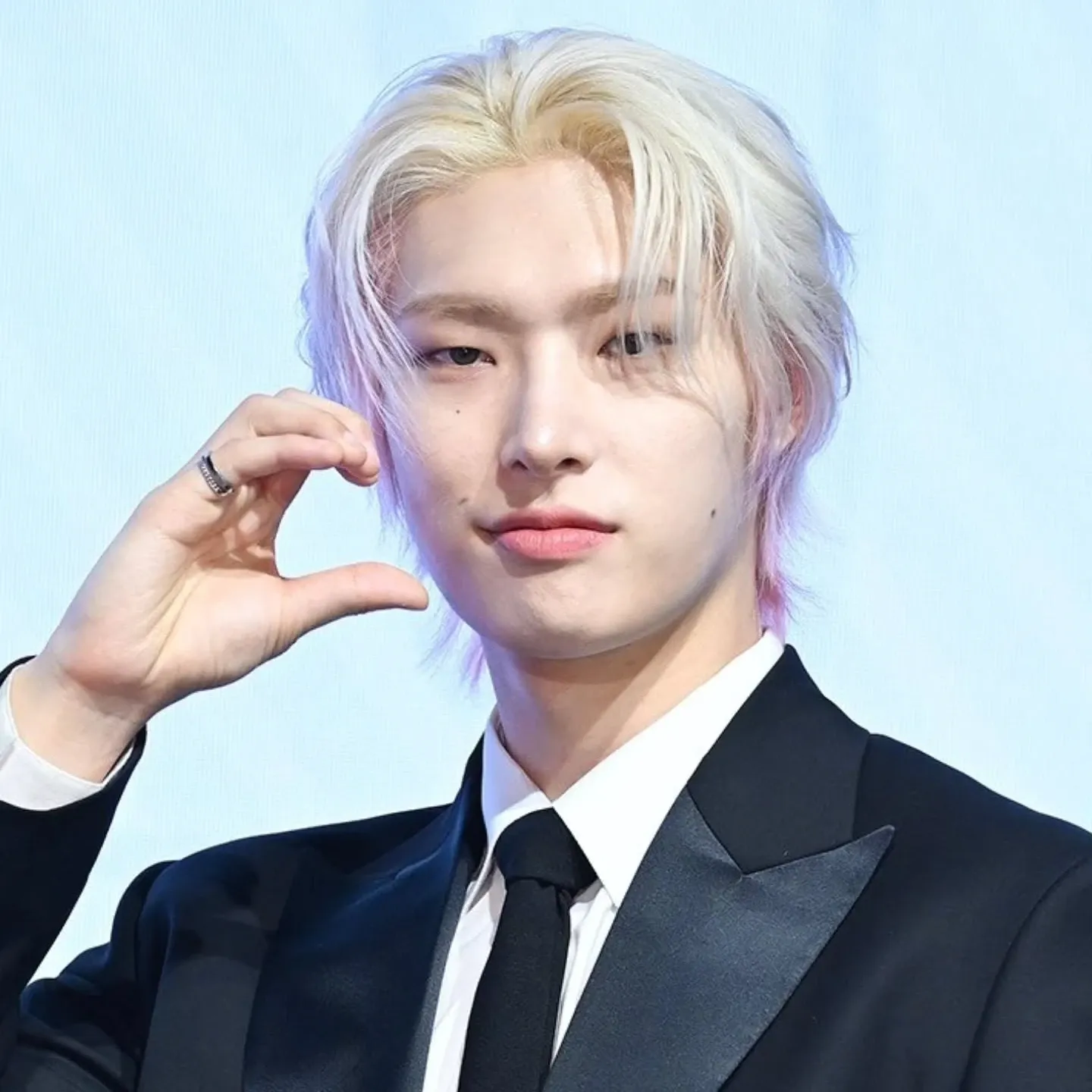 A moment captured by Mingi (ATEEZ)'s fan