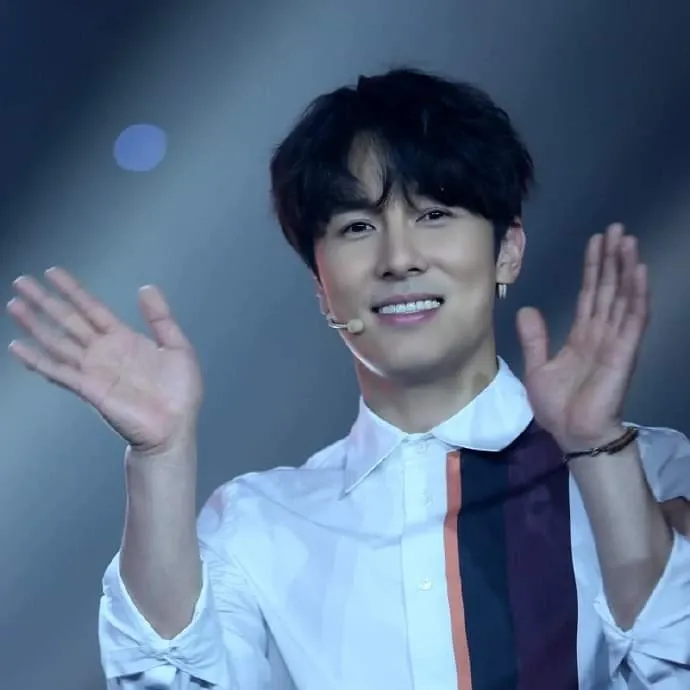 Recent activity shot of Kim Dongwan (SHINHWA)