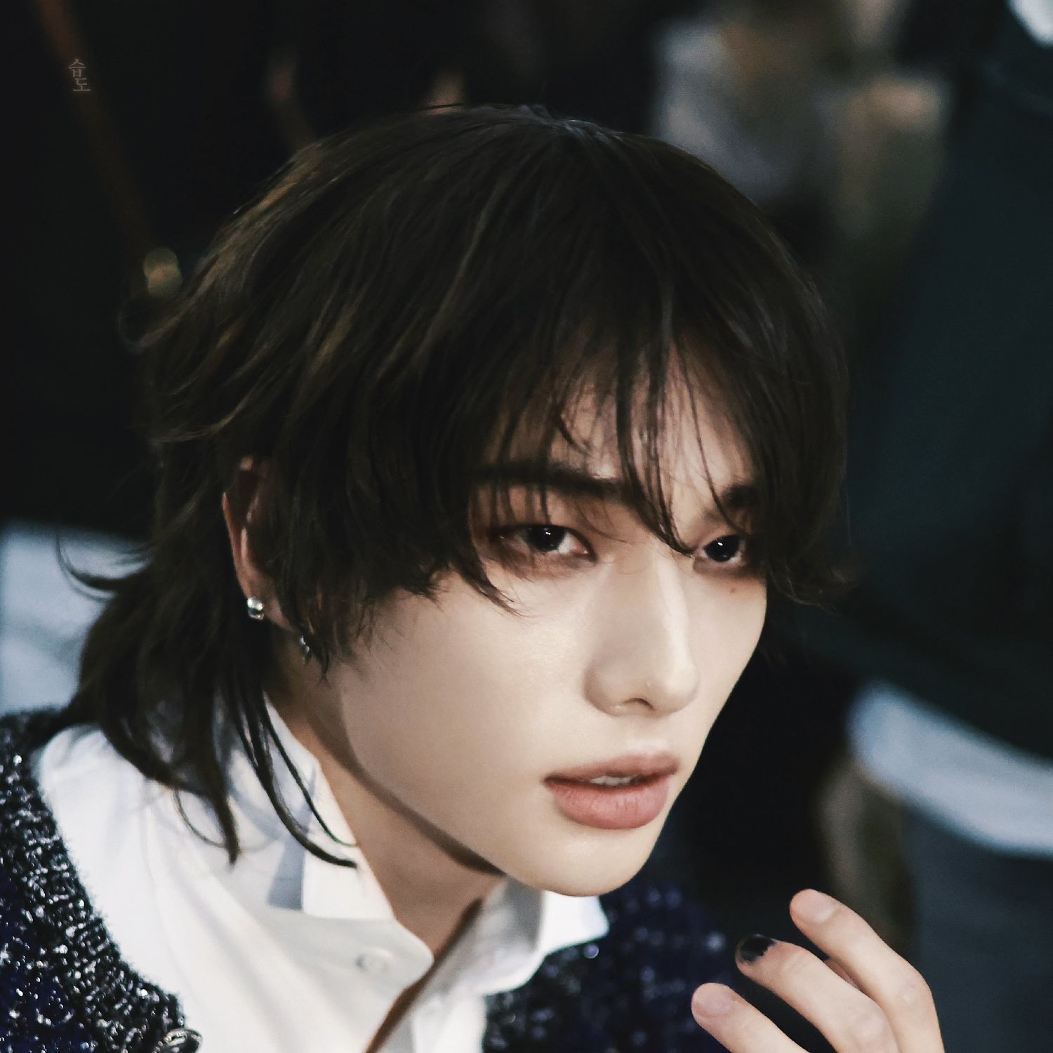 Behind-the-scenes cut of Hyunjin (Stray Kids)