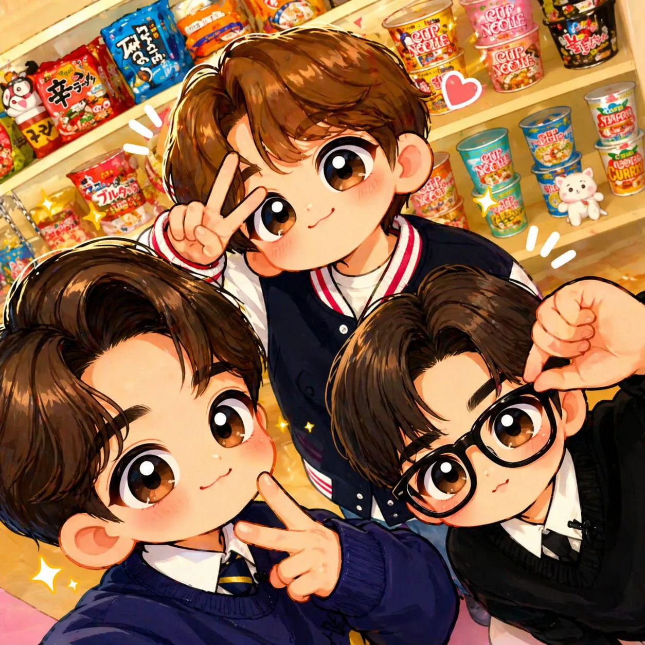 Chen (EXO)的幕後花絮