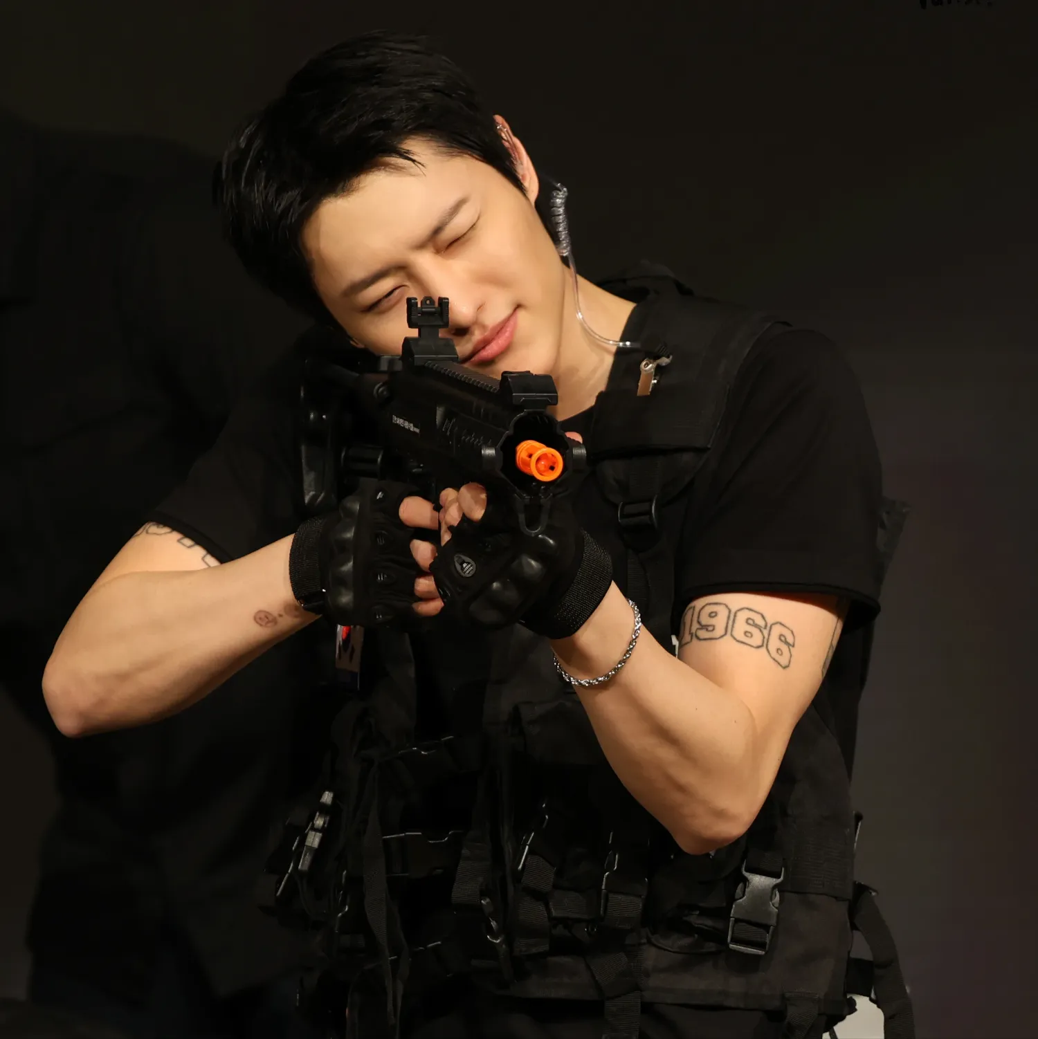 A moment captured by WOODZ's fan