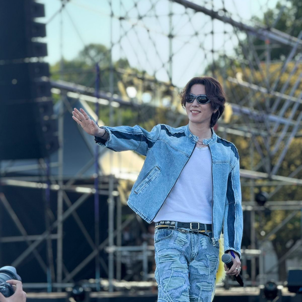 A moment captured by Yugyeom (GOT7)'s fan