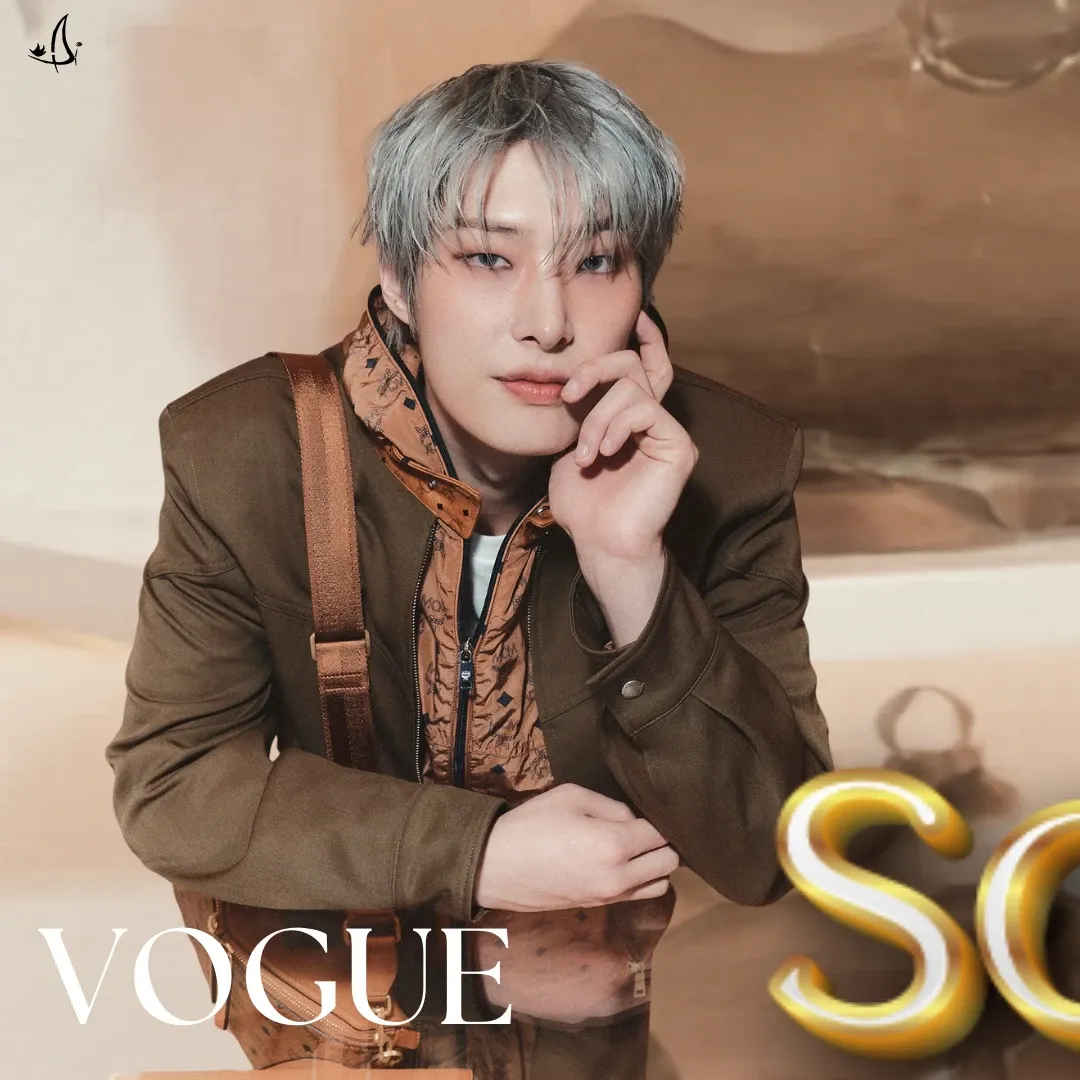 A moment captured by Mingi (ATEEZ)'s fan