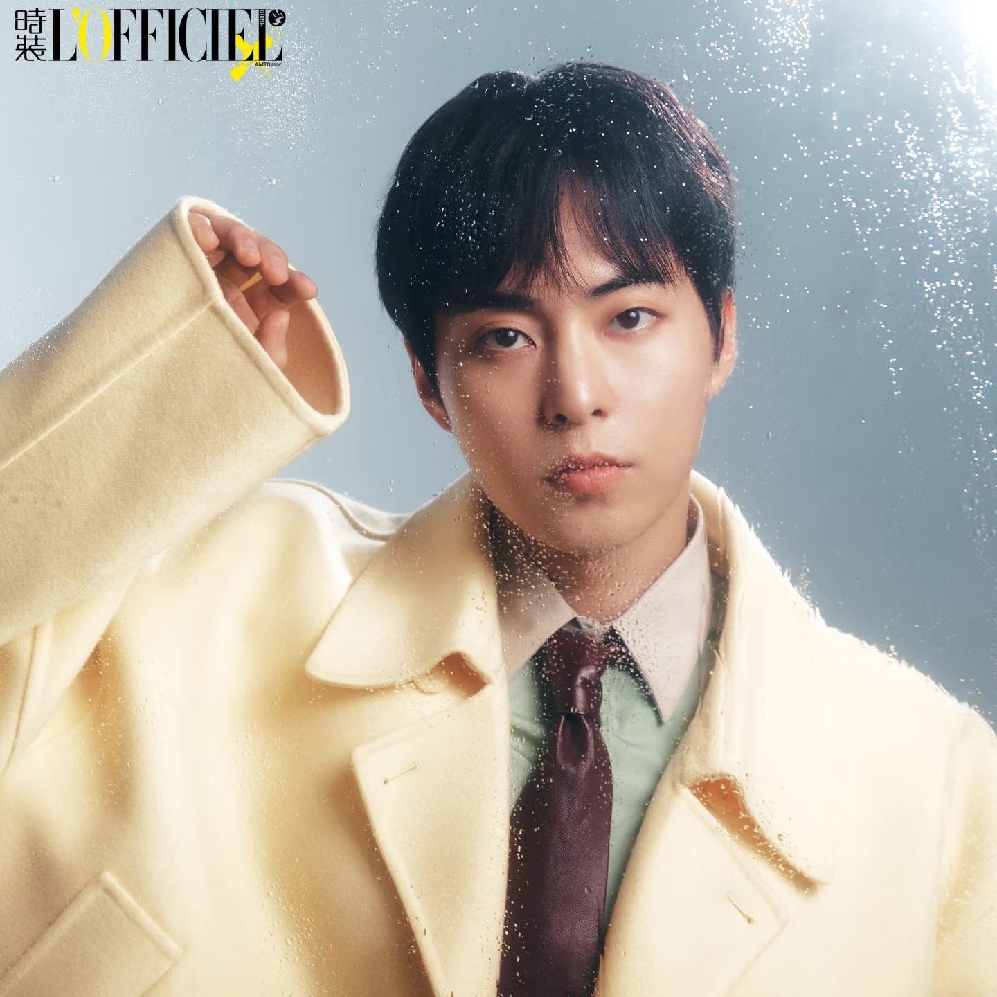 Behind-the-scenes cut of Xiumin (EXO)