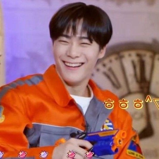 Recent activity shot of Moonbin (ASTRO)