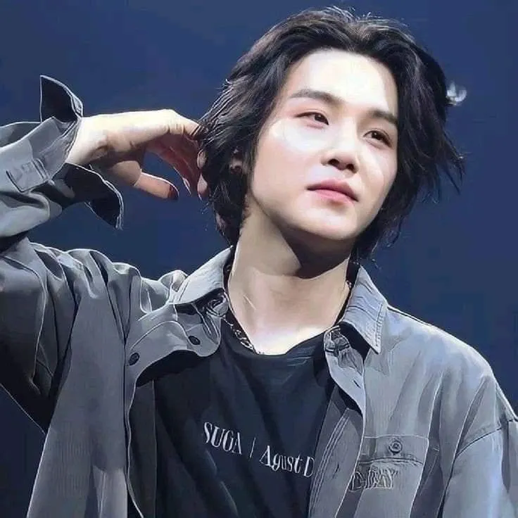 Recent activity shot of SUGA (BTS)