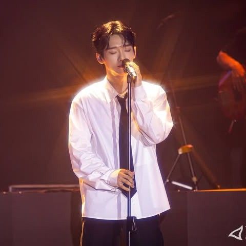 Recent activity shot of Chen (EXO)